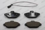 FERODO Set Placute Frana, Frana Disc Fdb925B Fiat Cinquecento/Palio/Punto/Seicento / 600
