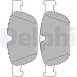 DELPHI Set Placute Frana, Frana Disc Lp2140 Volvo Xc60 I/Xc90 I (LP2140)