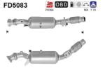 AS Filtru Funingine/Particule, Sist. De Esapament Fd5083 Mercedes-Benz Sprinter 3-T (FD5083)