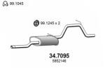 ASSO Toba Esapament Finala 34.7095 Opel Agila (34.7095)