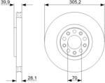 Bosch Disc Frana 0986479291 Alfa Romeo 159/Brera/Giulietta/Spider/Tonale Fiat 500X