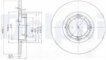DELPHI Disc Frana Bg3551 Chevrolet Matiz/Spark Daewoo Matiz Fso Matiz (BG3551)