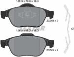 TEXTAR Set Placute Frana, Frana Disc 2324802 Renault Espace Iv/Laguna Ii/Vel Satis (2324802)