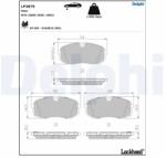 DELPHI Set Placute Frana, Frana Disc Lp3879 Hyundai I20 Iii