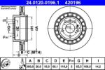 ATE Disc Frana 24.0120-0196.1 Saab 9-5 (24.0120-0196.1)