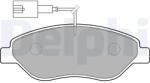 DELPHI Set Placute Frana, Frana Disc Lp1720 Alfa Romeo Mito Fiat Bravo Ii/Stilo