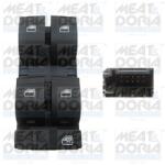 MEAT & DORIA Comutator, Macara Geam Fata Stanga 26155 Audi A4 B7 Seat Exeo (26155)