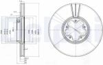 DELPHI Disc Frana Bg3504 Ford Transit (BG3504)
