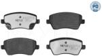 MEYLE Set Placute Frana, Frana Disc Punte Fata 0252440317/Pd Opel Agila Suzuki Splash (0252440317/PD)