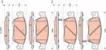 TRW Set Placute Frana, Frana Disc Gdb3503 Infiniti Ex/Fx/G (GDB3503)