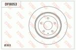 TRW Disc Frana Df8053 Hongqi H5 Mazda Cx-30/Cx-5/Mx-30 Mazda (Changan) Cx-5 (DF8053)