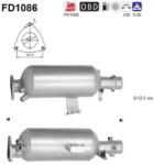 AS Filtru Funingine/Particule, Sist. De Esapament Fd1086 Land Rover Discovery Iv (FD1086)
