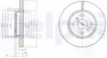 DELPHI Disc Frana Bg4053 Toyota Prius C/Yaris/Yaris / Vios