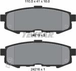 TEXTAR Set Placute Frana, Frana Disc 2421501 Mazda Mpv Ii (2421501)