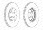 FERODO Disc Frana Ddf1724C Nissan Juke/Nt400 Cabstar/Qashqai I Renault Koleos I (DDF1724C)
