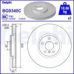DELPHI Disc Frana Bg9340C Bmw 1/2 Active/X1 Mini Mini/Mini Aceman/Mini Clubman (BG9340C)
