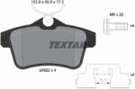 TEXTAR Set Placute Frana, Frana Disc 2492201 Citroën C4/C4 Ii/Ds4/Ds5 Ds Ds 5 (2492201)
