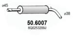 ASSO Toba Esapamet Intermediara 50.6007 Seat Cordoba/Ibiza Iii Skoda Fabia I/Roomster (50.6007)