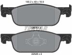 TEXTAR Set Placute Frana, Frana Disc 2252501 Dacia Logan Ii/Logan Mcv Ii/Sandero Ii