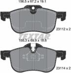 TEXTAR Set Placute Frana, Frana Disc 2311203 Mg Mg 6/Mg Zt/Mg Zt- T Mg (Nanjing) Mg7 (2311203)