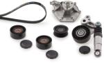 GATES Pompa Apa + Set Curea Transmisie Cu Caneluri Kp66Pk2500 Audi A4 B8/A5/A6 C6/Q5