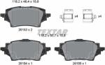 TEXTAR Set Placute Frana, Frana Disc 2615301 Mazda 2 Suzuki Swace Toyota C-Hr/Corolla (2615301)