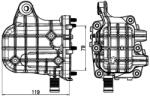 MAHLE Radiator, Recirculare Gaze De Esapament Ce4000P Citroën C4 Ii/C4 Picasso Ii/Ds4
