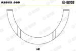 GLYCO Saiba Distantier, Arbore Cotit A201/2.005 Abarth Ritmo Alfa Romeo 145/146/155 (A201/2.005)