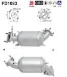 AS Filtru Funingine/Particule, Sist. De Esapament Fd1083 Honda Civic Viii (FD1083)