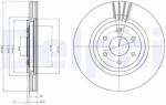 DELPHI Disc Frana Bg4176C Nissan Navara Np300/Pathfinder Iii (BG4176C)