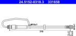 ATE Furtun Frana 24.5152-0318.3 Audi A4 B9/A5
