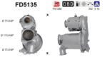 AS Filtru Funingine/Particule, Sist. De Esapament Fd5135 Audi A3 Seat Leon