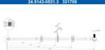 ATE Furtun Frana 24.5143-0531.3 Mercedes-Benz M-Class (24.5143-0531.3)
