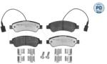 MEYLE Set Placute Frana, Frana Disc Puntea Spate 0252204119/Pd Citroën Jumper Ii (0252204119/PD)