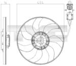 TYC Ventilator, Radiator 825-0020 Opel Astra J/Astra J Gtc/Cascada