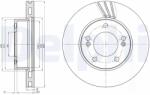 DELPHI Disc Frana Bg4207 Ssangyong Rexton W / Rexton/Rodius I/Rodius Ii/Stavic (BG4207)
