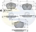 COMLINE Set Placute Frana, Frana Disc Cbp11111 Audi A3/Tt Seat Ibiza Iii/Leon/Toledo Ii