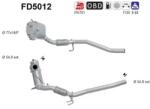 AS Filtru Funingine/Particule, Sist. De Esapament Fd5012 Vw Passat B6/Passat Cc B6 (FD5012)