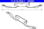 ATE Arc, Etrier Frana 11.8116-0206.1 Bmw 1/3/Z3/Z4 Ford Galaxy Ii/Galaxy Mk Ii/S-Max (11.8116-0206.1)