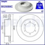 DELPHI Disc Frana Bg5088C Nissan Cabstar/Nt400 Cabstar (BG5088C)