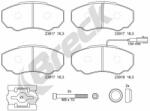BRECK Set Placute Frana, Frana Disc 239170070310 Citroën Jumper I Fiat Ducato (239170070310)