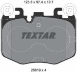 TEXTAR Set Placute Frana, Frana Disc 2681901 Bmw 5/7
