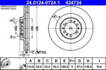 ATE Disc Frana 24.0124-0724.1 Mitsubishi Galloper/L200/Pajero Ii/Pajero Sport I (24.0124-0724.1)