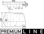 MAHLE Vas De Expansiune, Racire Crt66000P Daf Xf 105/Xf 95