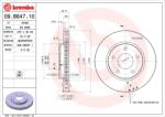 BREMBO Disc Frana 09. B647.11 Mitsubishi Lancer Vii/Lancer Viii Proton Inspira