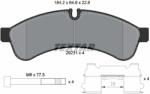 TEXTAR Set Placute Frana, Frana Disc 2923101 Iveco Daily Iv/Daily V/Daily Vi (2923101)