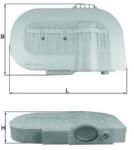 MAHLE Filtru Aer Lx2810 Man Tgl I/Tgm I (LX2810)