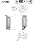 AS Filtru Funingine/Particule, Sist. De Esapament Fd5258 Honda Civic Ix