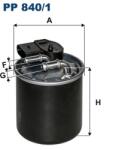 FILTRON Filtru Combustibil Pp840/1 Mercedes-Benz Marco Polo/Sprinter 3, 5-T/Sprinter 3-T (PP840/1)