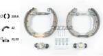 TEXTAR Set Saboti Frana 84052701 Nissan Kubistar Renault Kangoo